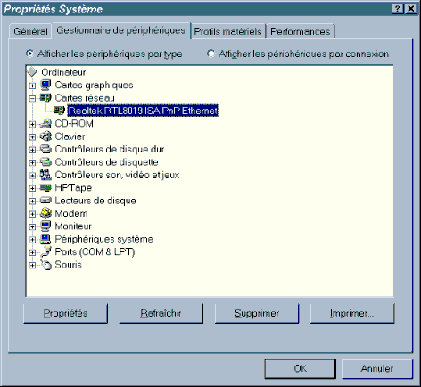 Configuration hardware