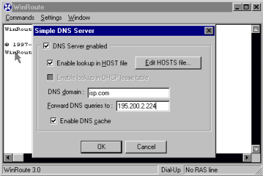 Configuration du service DNS